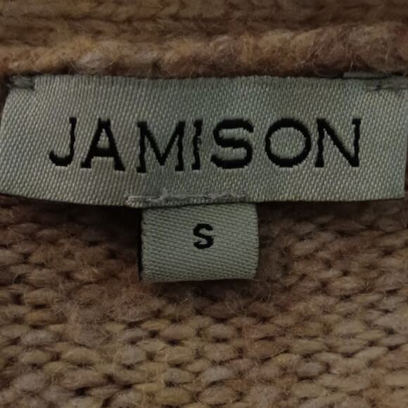Jamison Wool Blend Ombre cardigan in honey size S - Picture 4 of 5